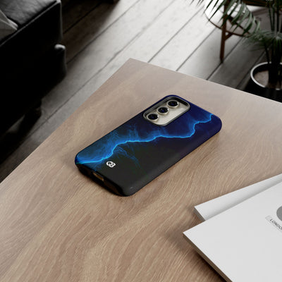 Electric Azure Drift · Tough Phone Case for Samsung · Blue