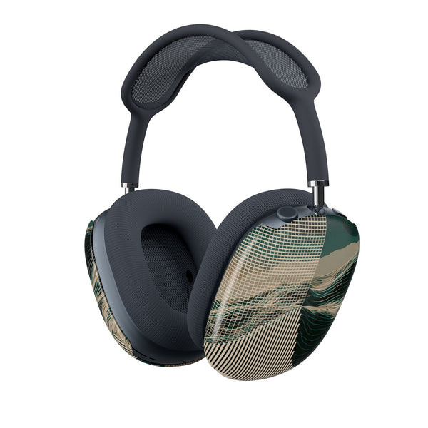 Orbital Terrain · Hard Case for AirPods Max · Green