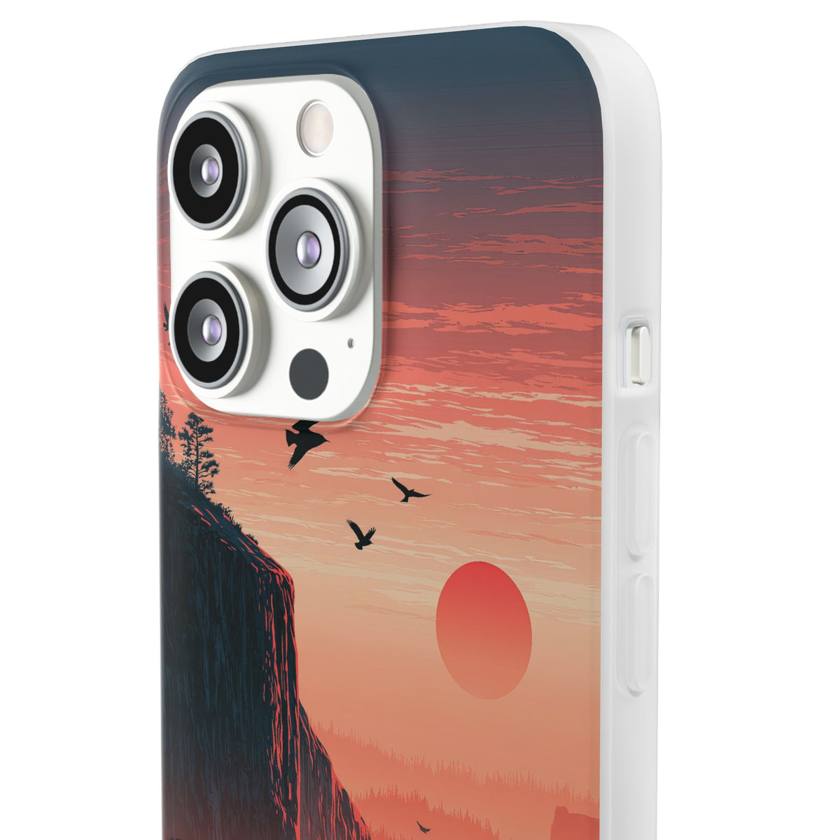 Canyon Dusk · Lite Phone Case for iPhone ·  Orange