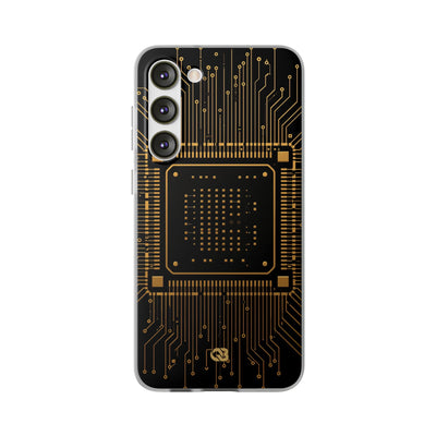 Gold Lite Phone Case for Samsung - Cyber Gold Processor
