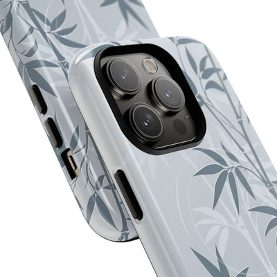 Blue Tough 2.0 Magsafe Phone Case for iPhone - Slate Bamboo Shadow
