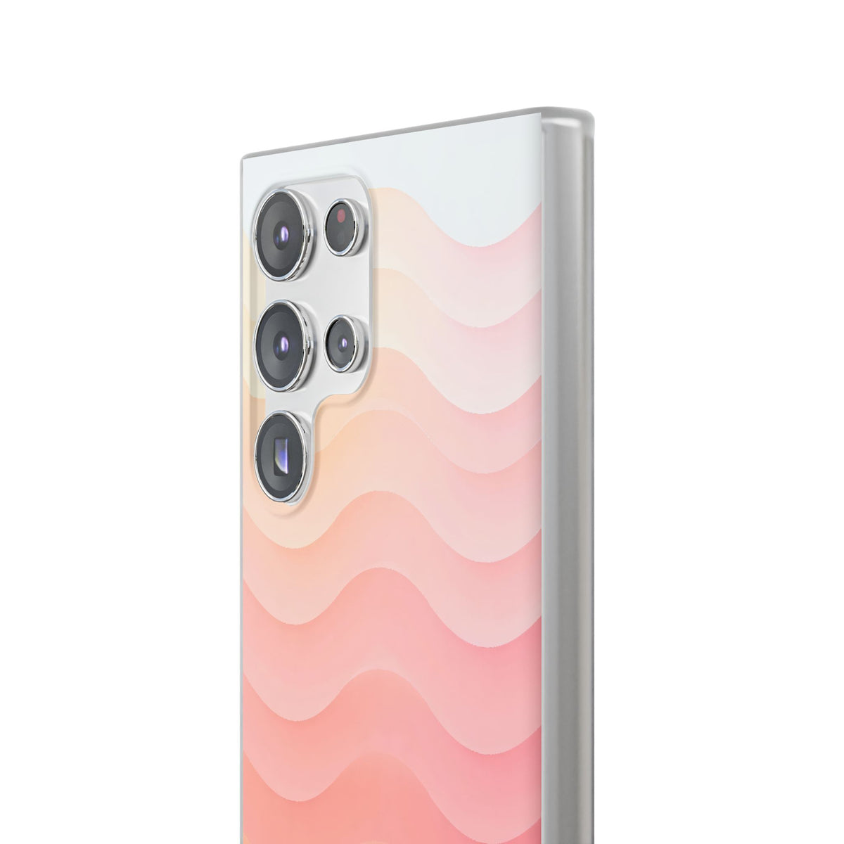 Blush Horizon Waves · Lite Phone Case for Samsung · Pink