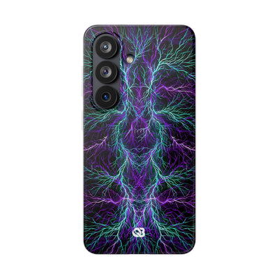 Electric Plasma Arbor · Lite Phone Case for Samsung · Purple