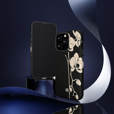 Nocturne Orchid · Tough Phone Case for iPhone · Black