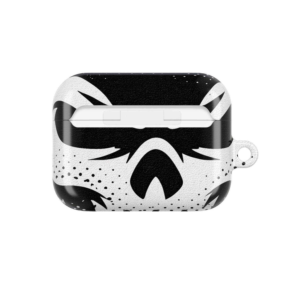 Phantom Halftone · Hard Case for AirPods & AirPods Pro · Black