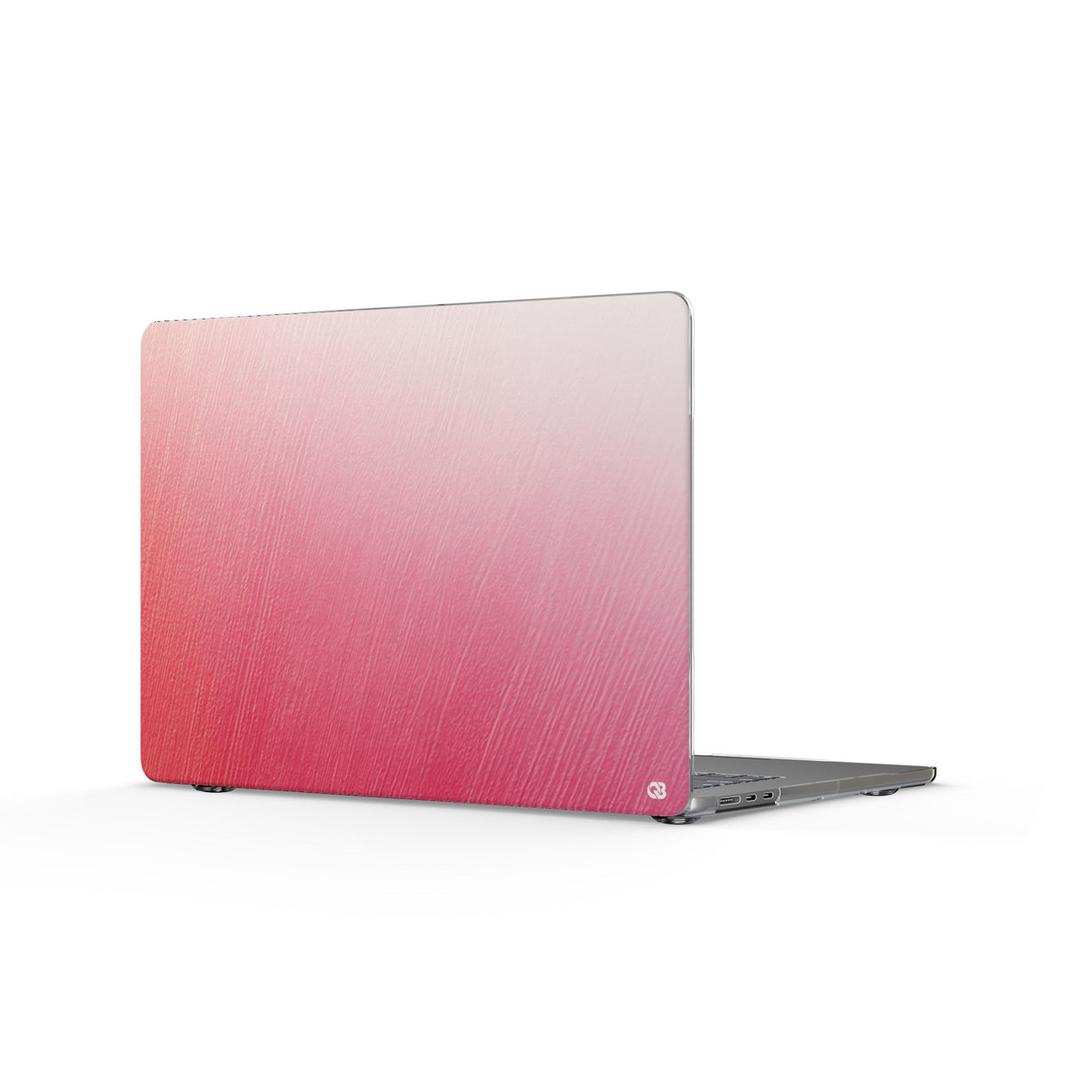 Rose Haze · Clear Hard Case for MacBook · Pink