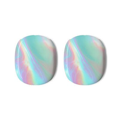 Prismatic Liquid Light · Hard Case for AirPods Max · Teal