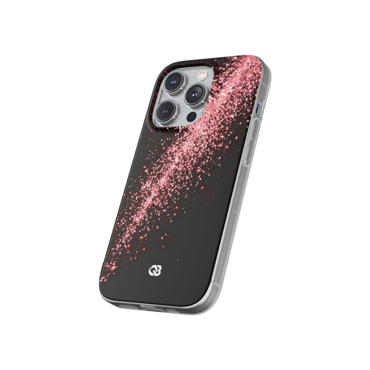 Rose Digital Cascade · Lite Phone Case for iPhone ·  Pink