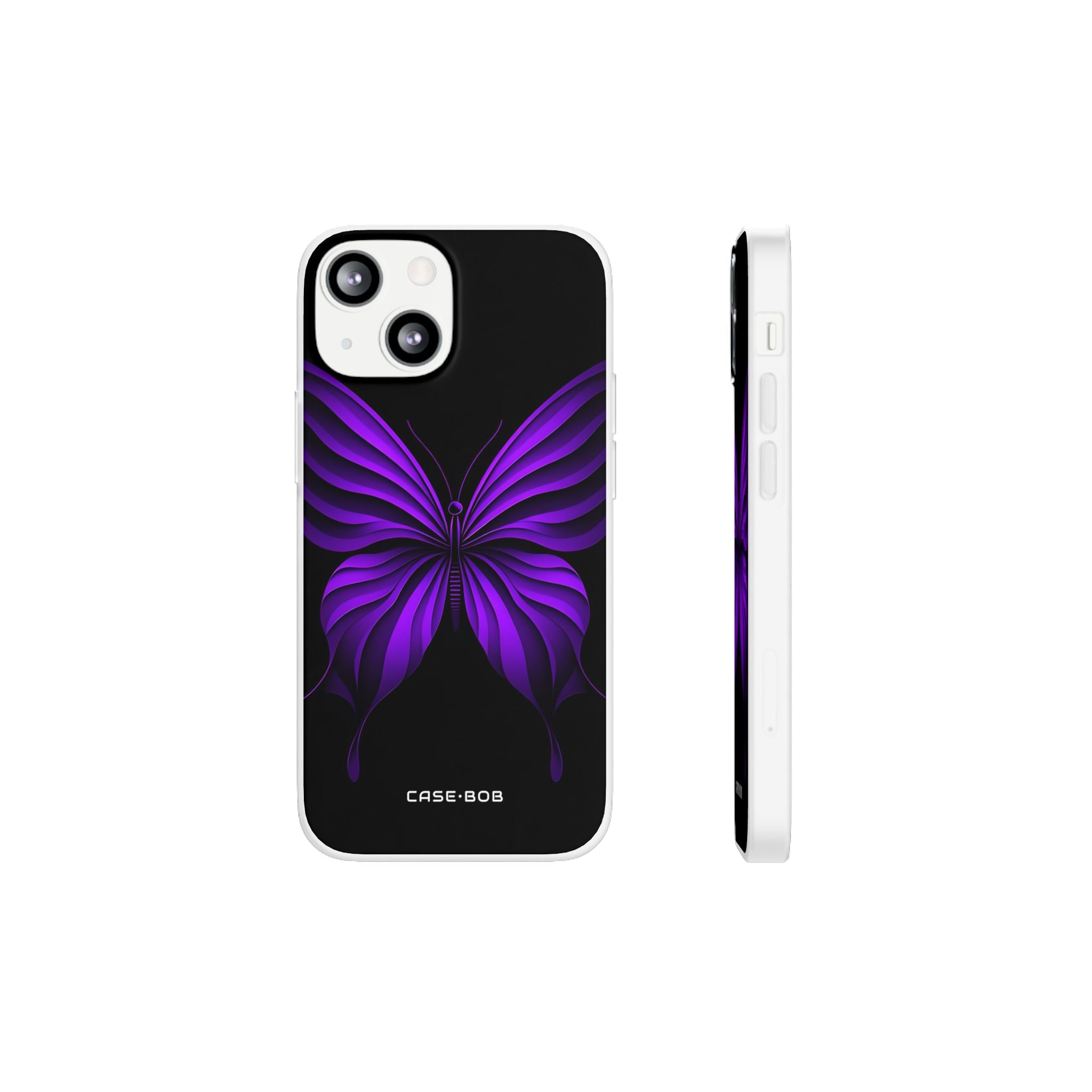 Violet Monarch iPhone 13 mini Case - Soft
