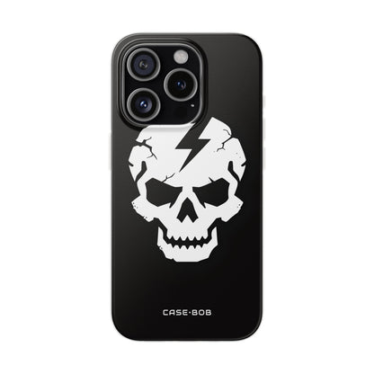 Lightning Skull iPhone 15 Pro Case - Soft