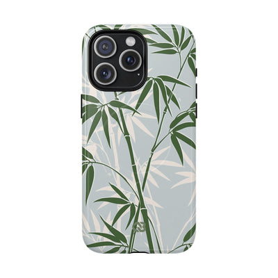 Green Tough 2.0 Magsafe Phone Case for iPhone - Kyoto Bamboo Canopy