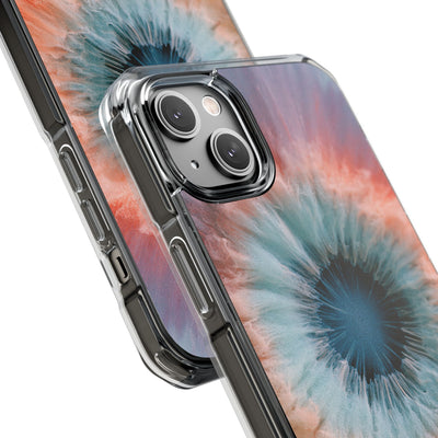 Radiant Aura Core · Clear Impact Magnetic Phone Case for iPhone · Orange