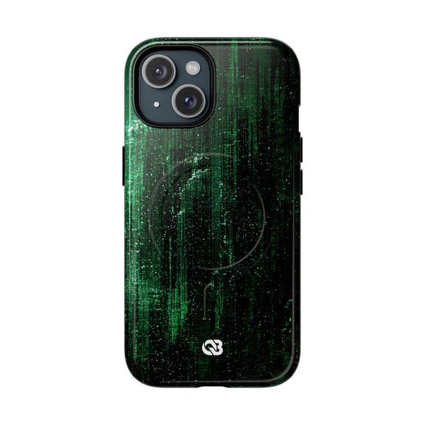 Emerald Void · Tough 2.0 Magnetic Phone Case for iPhone · Green