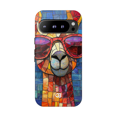 Prism Llama Shades · Tough Phone Case for Google Pixel