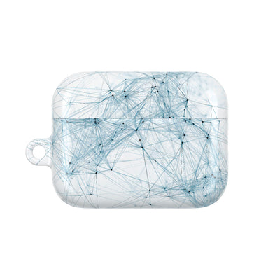 Neural Lattice · Hard Case for AirPods & AirPods Pro · White