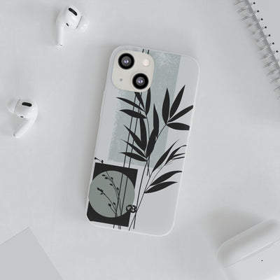 Zen Bamboo Silhouette · Lite Phone Case for iPhone ·  Green