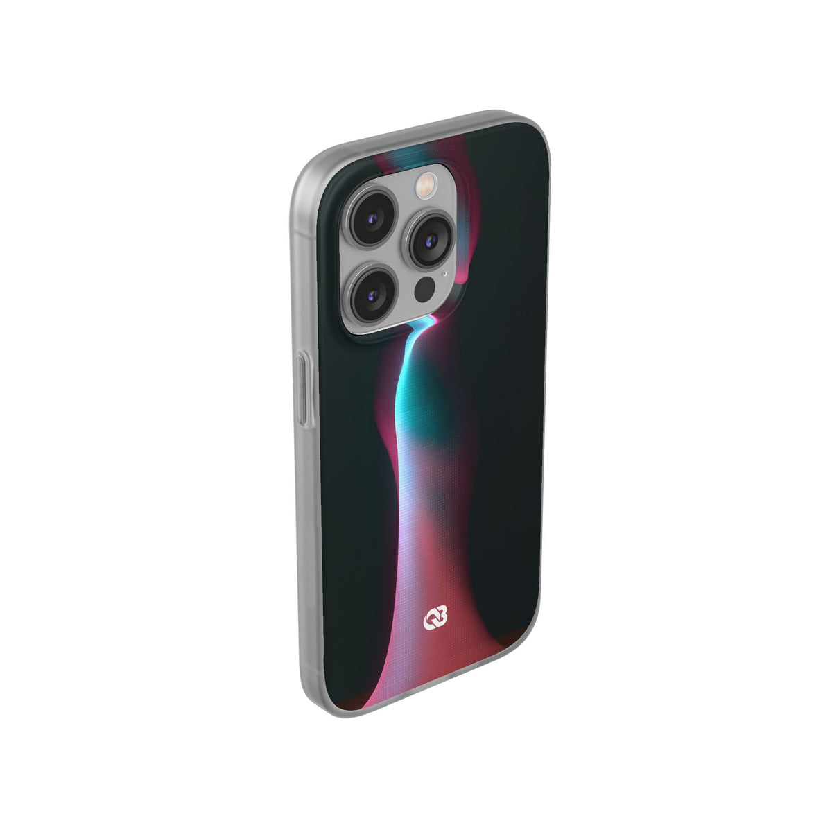 Neon Pixel Flow · Lite Phone Case for iPhone ·  Black