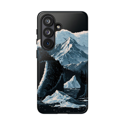 Nordic Arctic Bear · Tough Phone Case for Samsung · Black