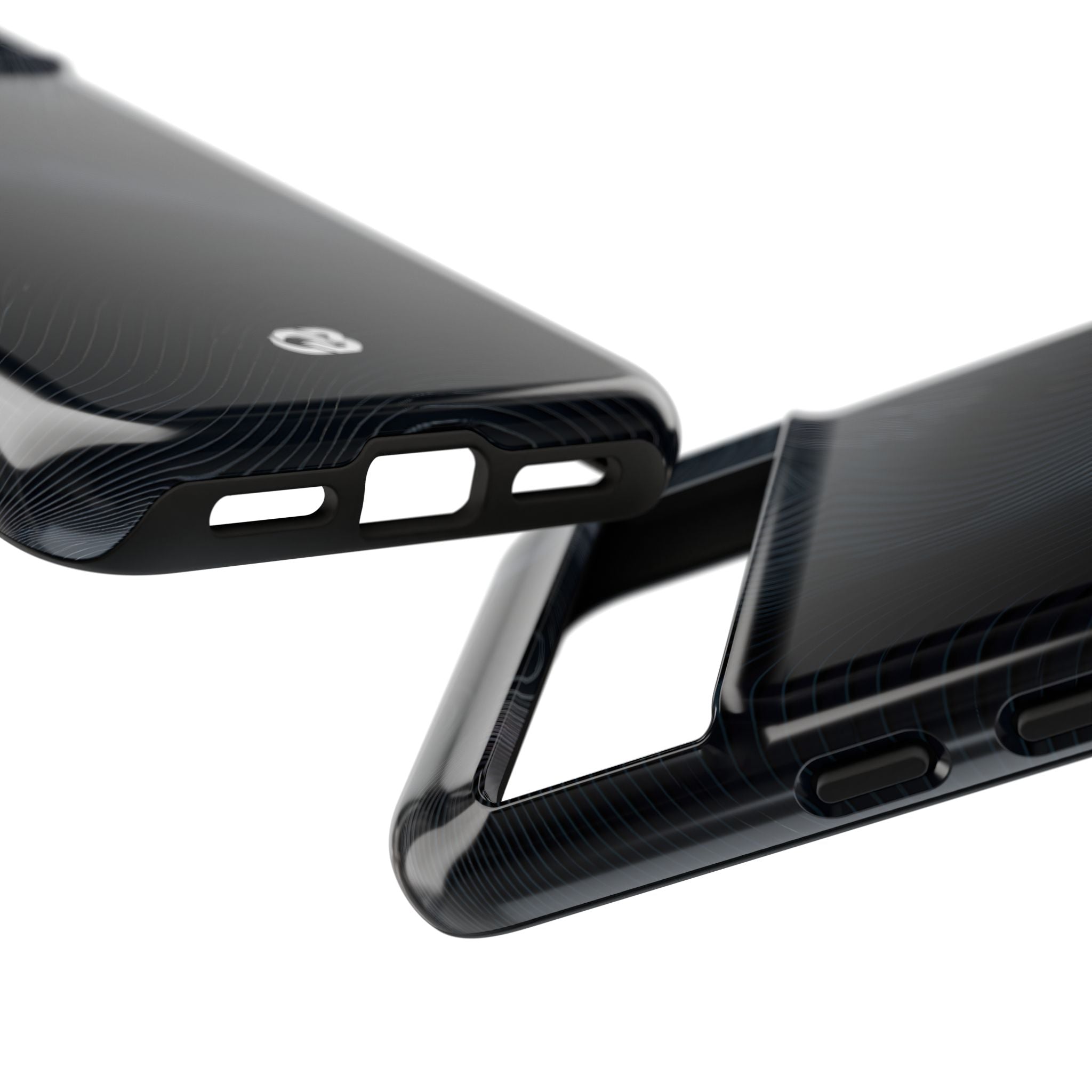 Black Tough Phone Case for Google Pixel - Obsidian Ridge Flux