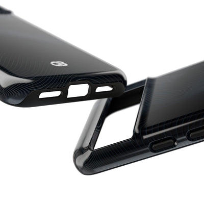 Black Tough Phone Case for Google Pixel - Obsidian Ridge Flux