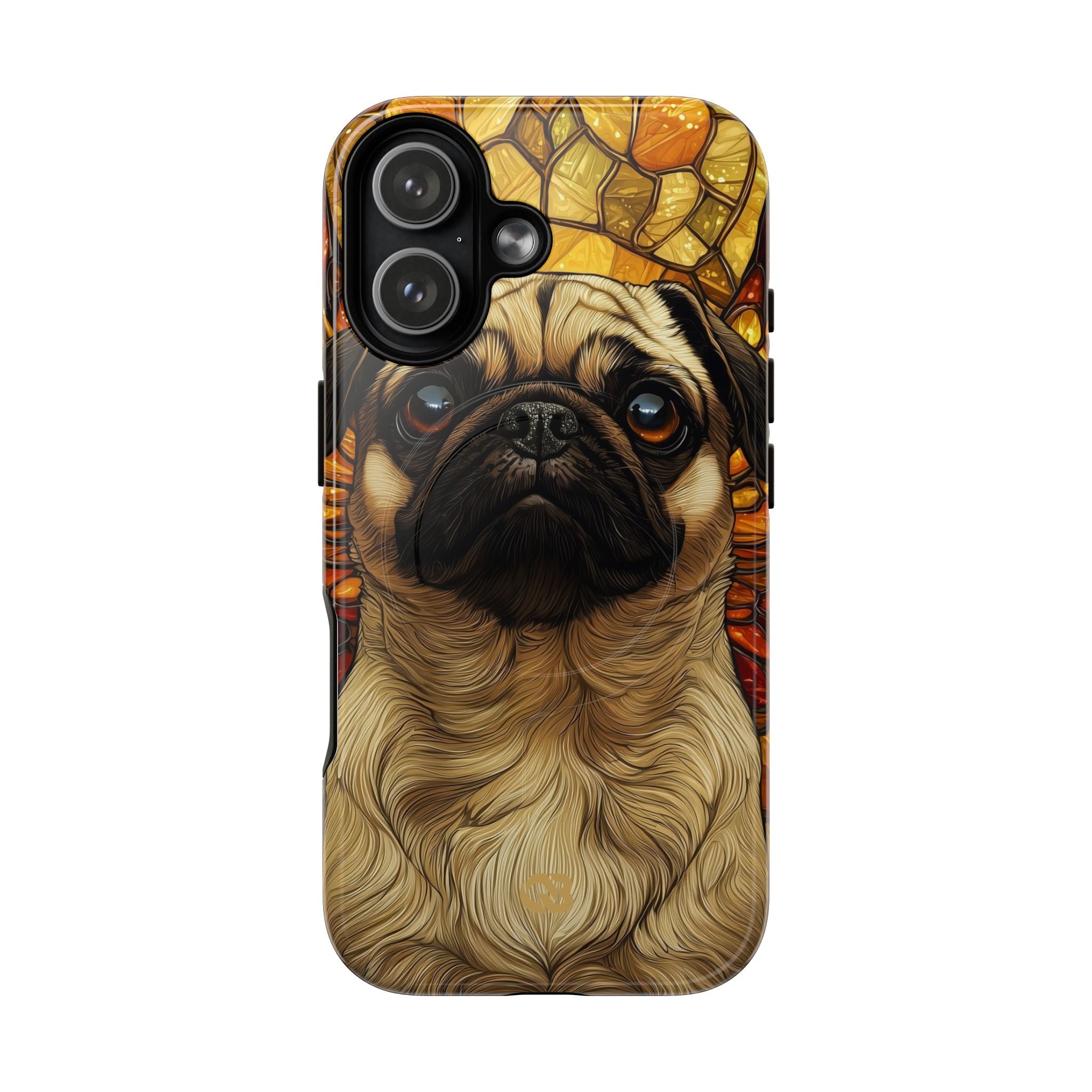 Amber Pug Divinità · Tough+ Custodia per iPhone · Magsafe