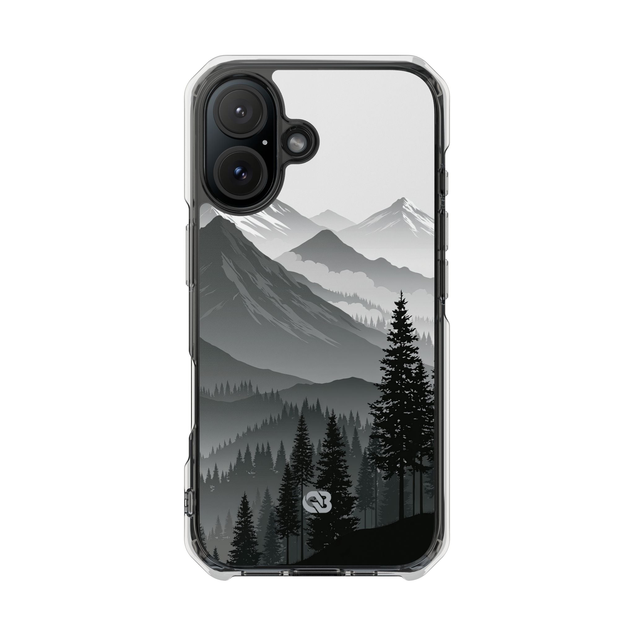 Grey Impact MagSafe Phone Case for iPhone - Granite Ridge Mist