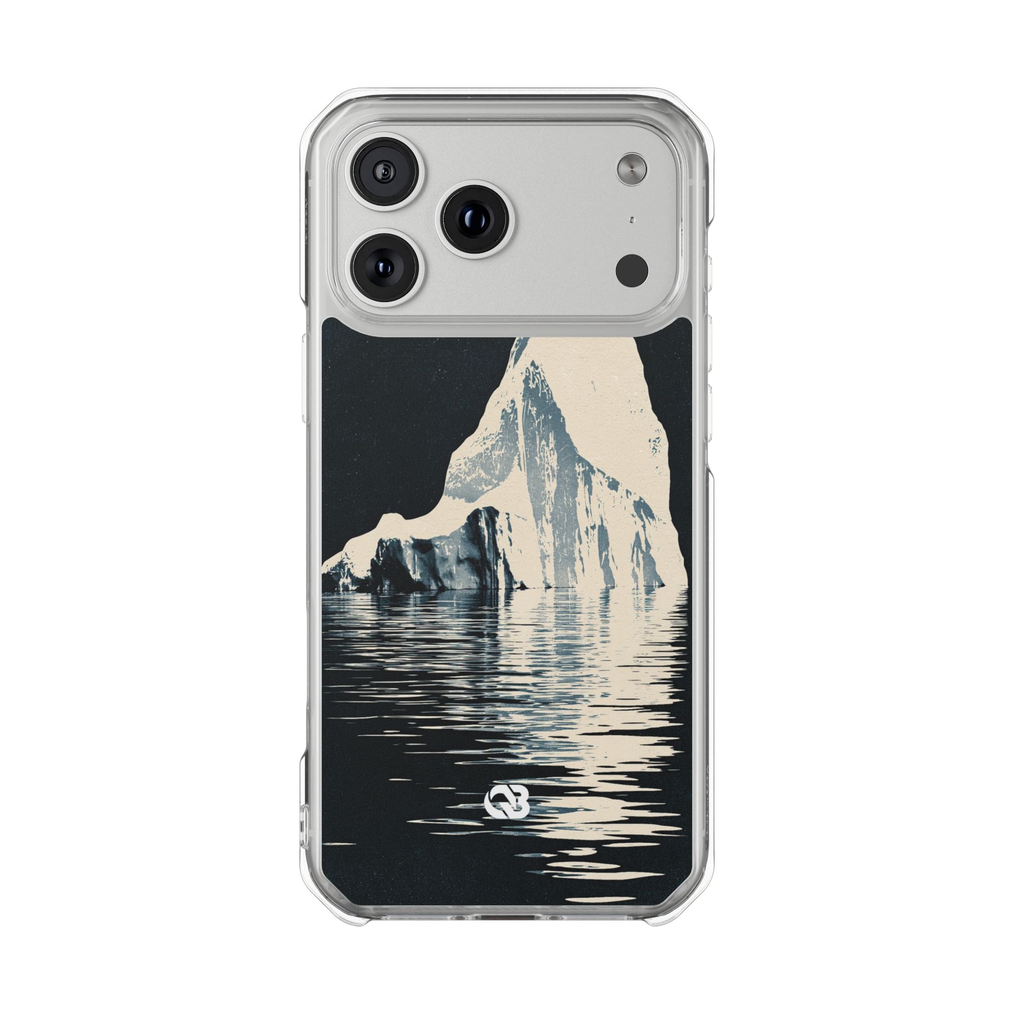 Blue Impact MagSafe Phone Case for iPhone - Frozen Navy Monolith