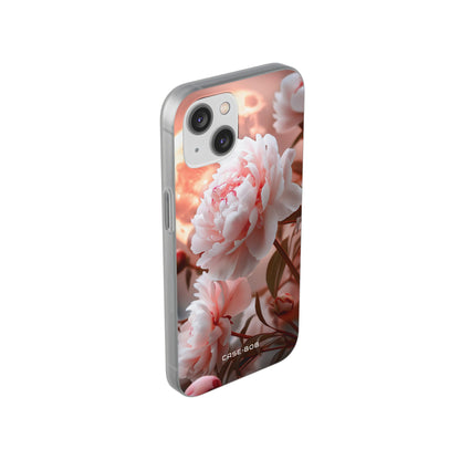 Peony Moonlight iPhone 14 Case - Soft