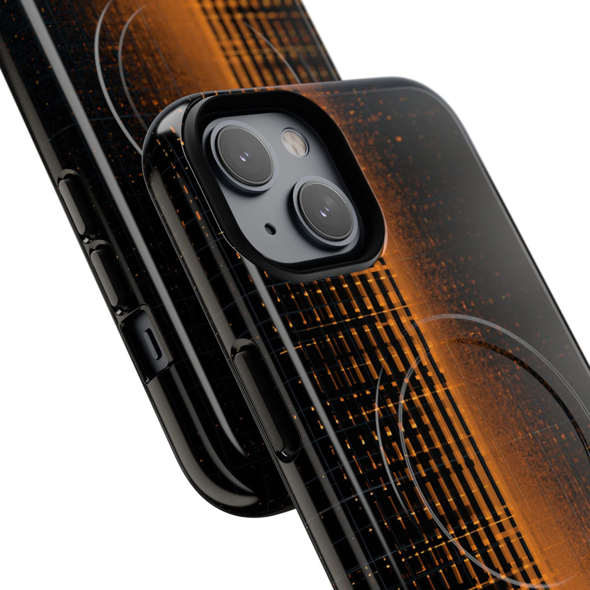 Amber Frequency · Tough 2.0 Magnetic Phone Case for iPhone · Orange