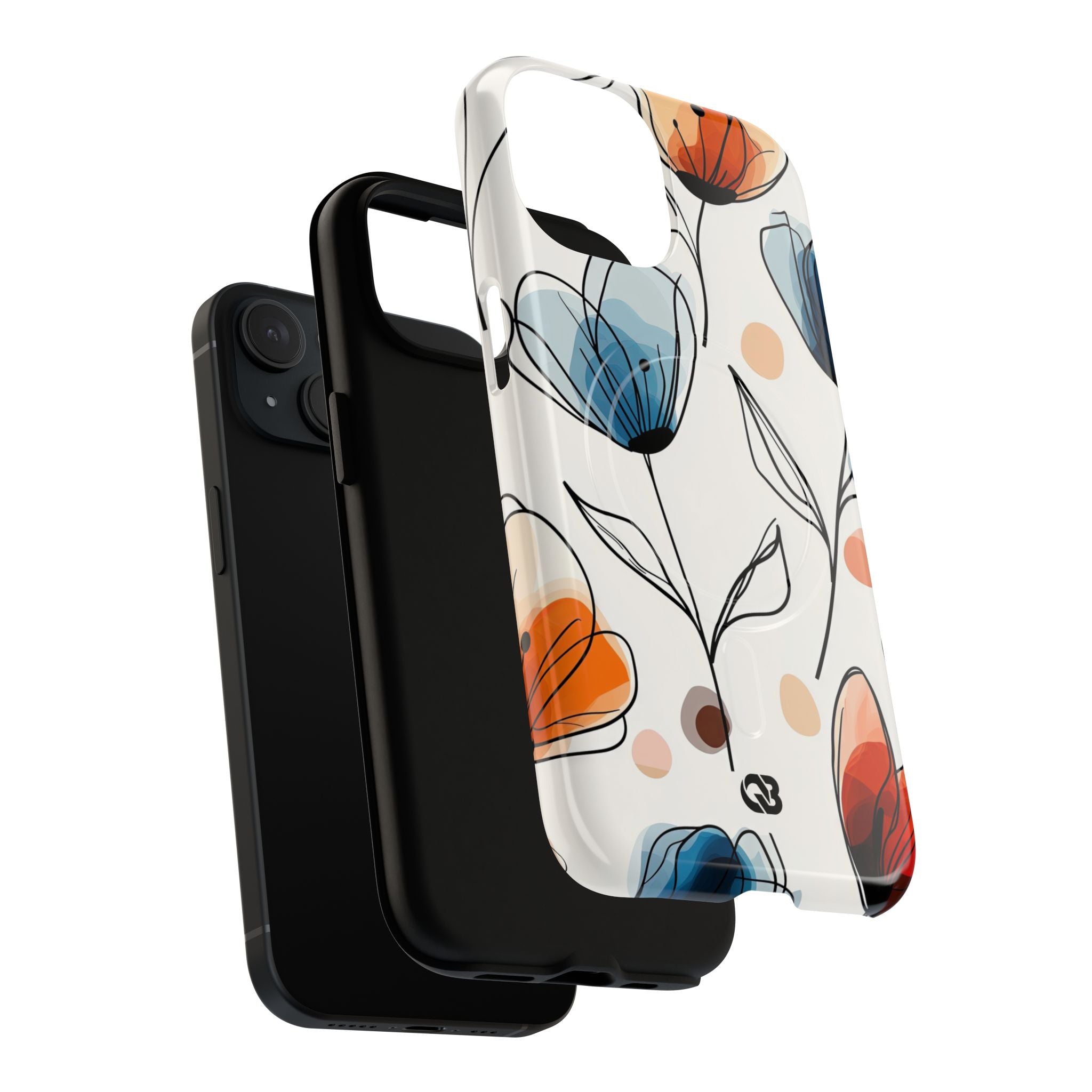 Ink Watercolor Tulips · Tough+ Phone Case for iPhone · Magsafe