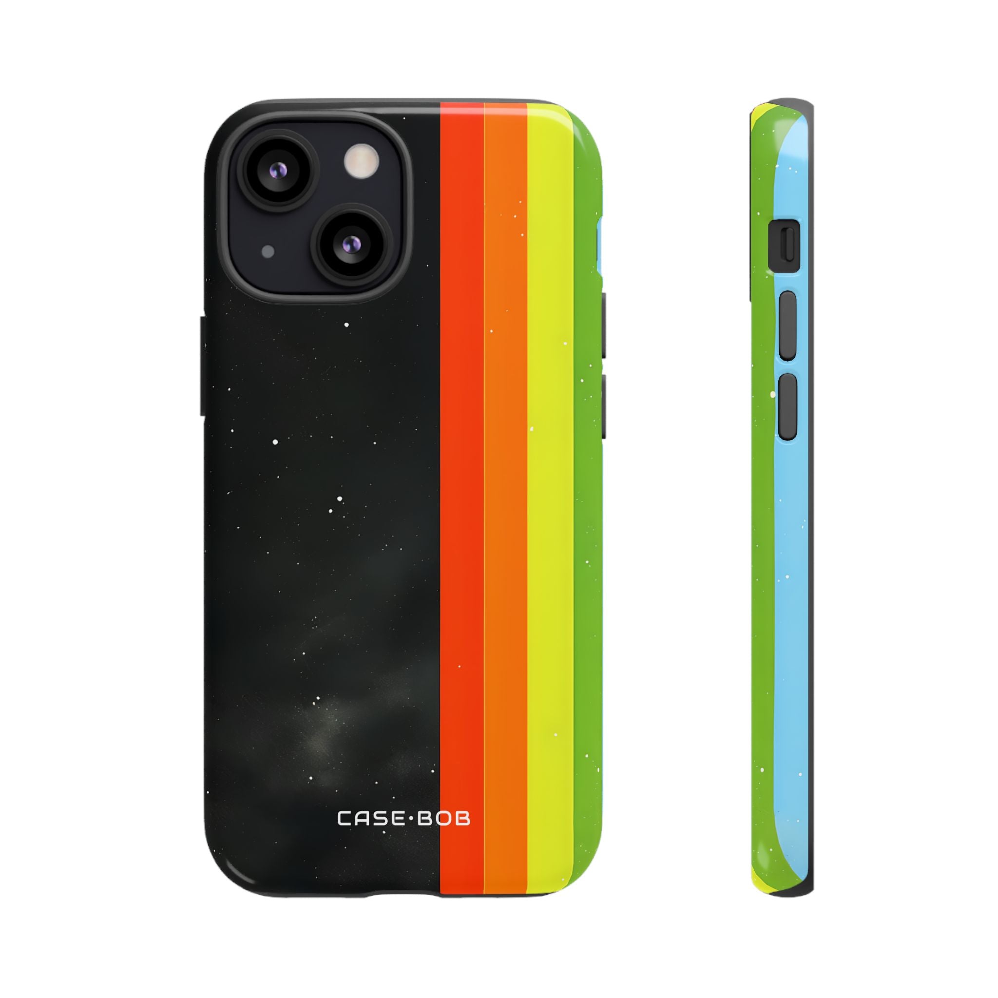 Celestial Stripes iPhone 13 Mini Cover - Tough