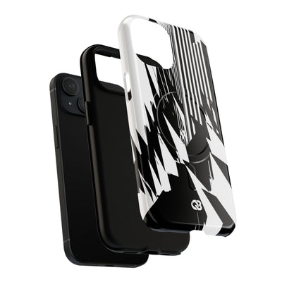 Orbital Spire · Tough 2.0 Magnetic Phone Case for iPhone · Black