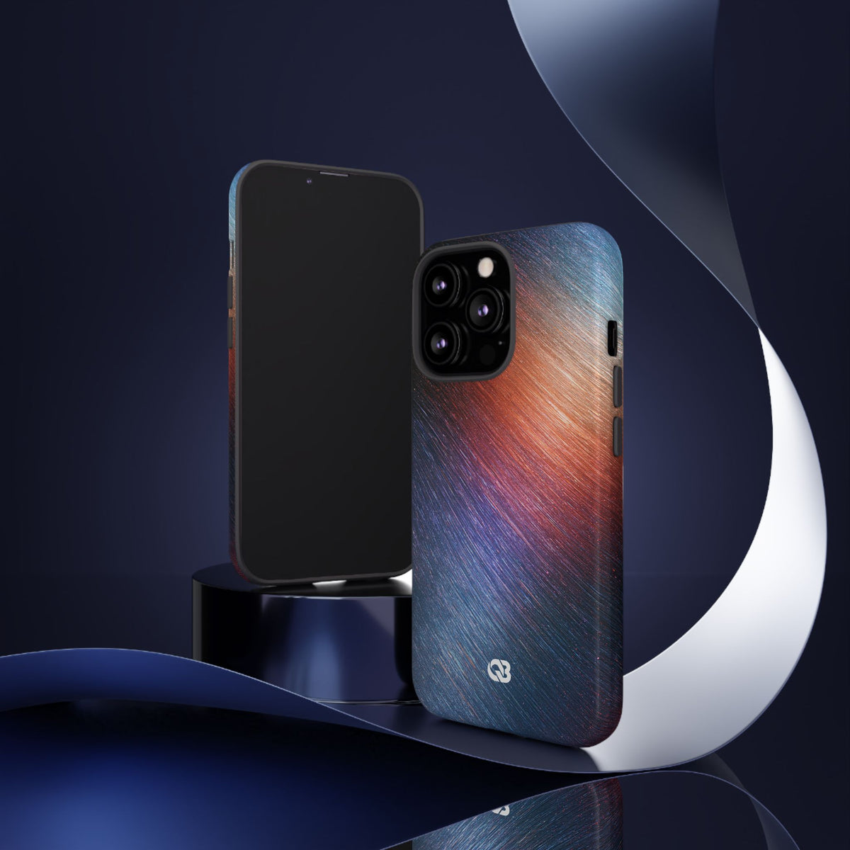 Radiant Energy Stream · Tough Phone Case for iPhone · Blue