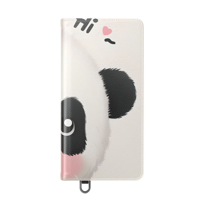 Peeking Panda Blush - Samsung S25 Ultra Case - Wallet