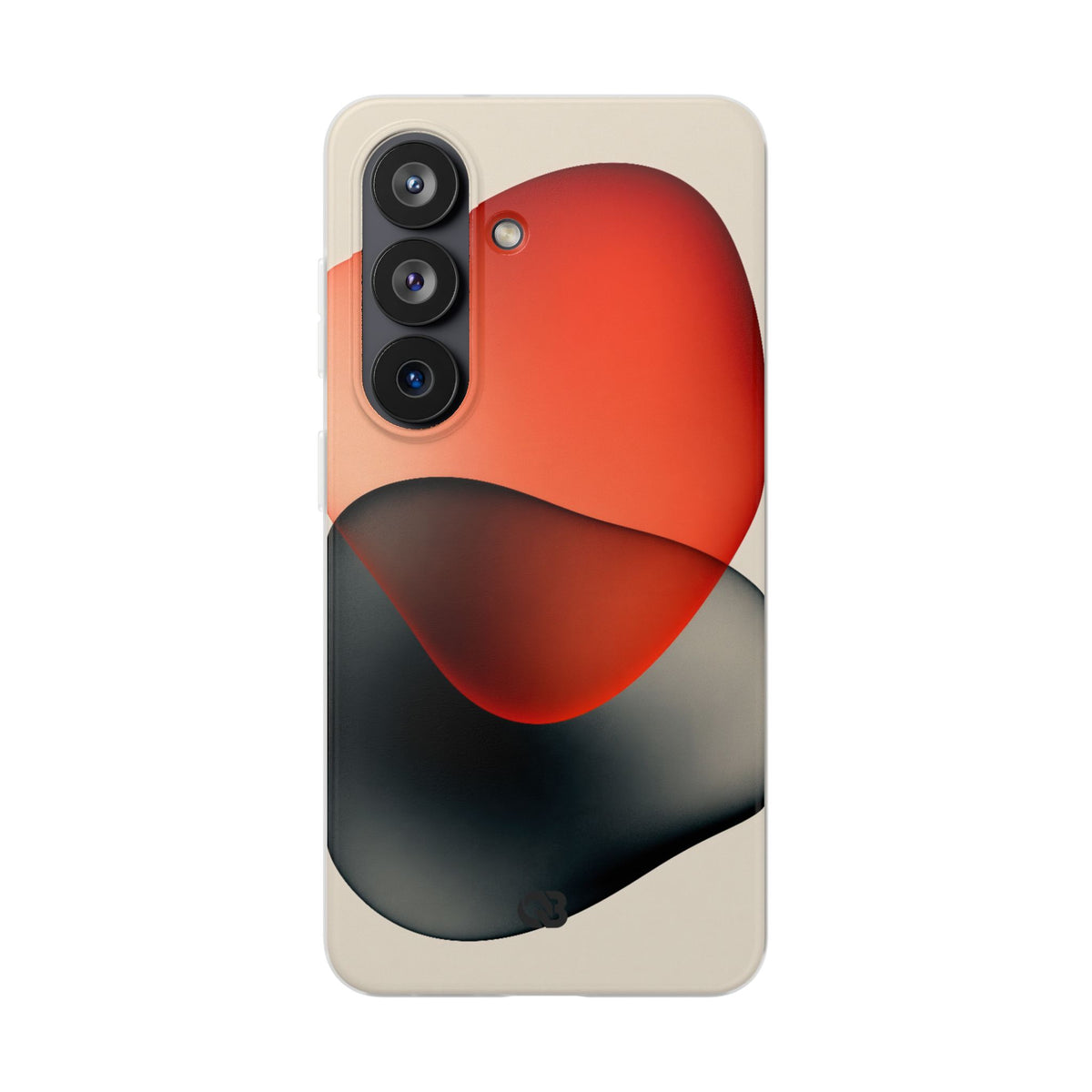 Translucent Crimson Form · Lite Phone Case for Samsung · Red