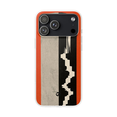 Orange Lite Phone Case for iPhone - Orange Monolith Rift