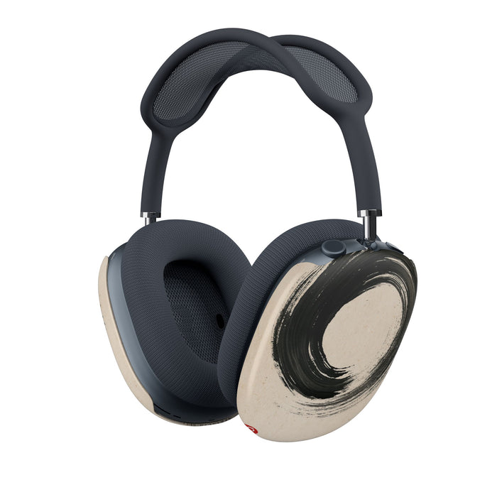 Zen Ensō Circle · Hard Case for AirPods Max · Beige