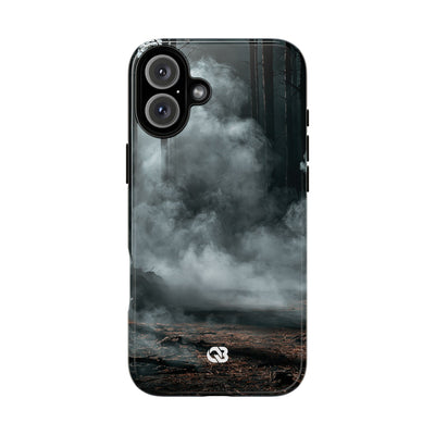 Shadowed Pine Mist · Tough Phone Case for iPhone · Black