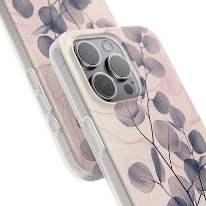 Veined Leaf Whisper iPhone 15 Pro Max Case - Soft