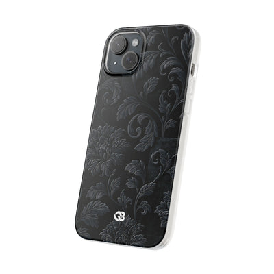 Obsidian Damask · Lite Phone Case for iPhone ·  Black