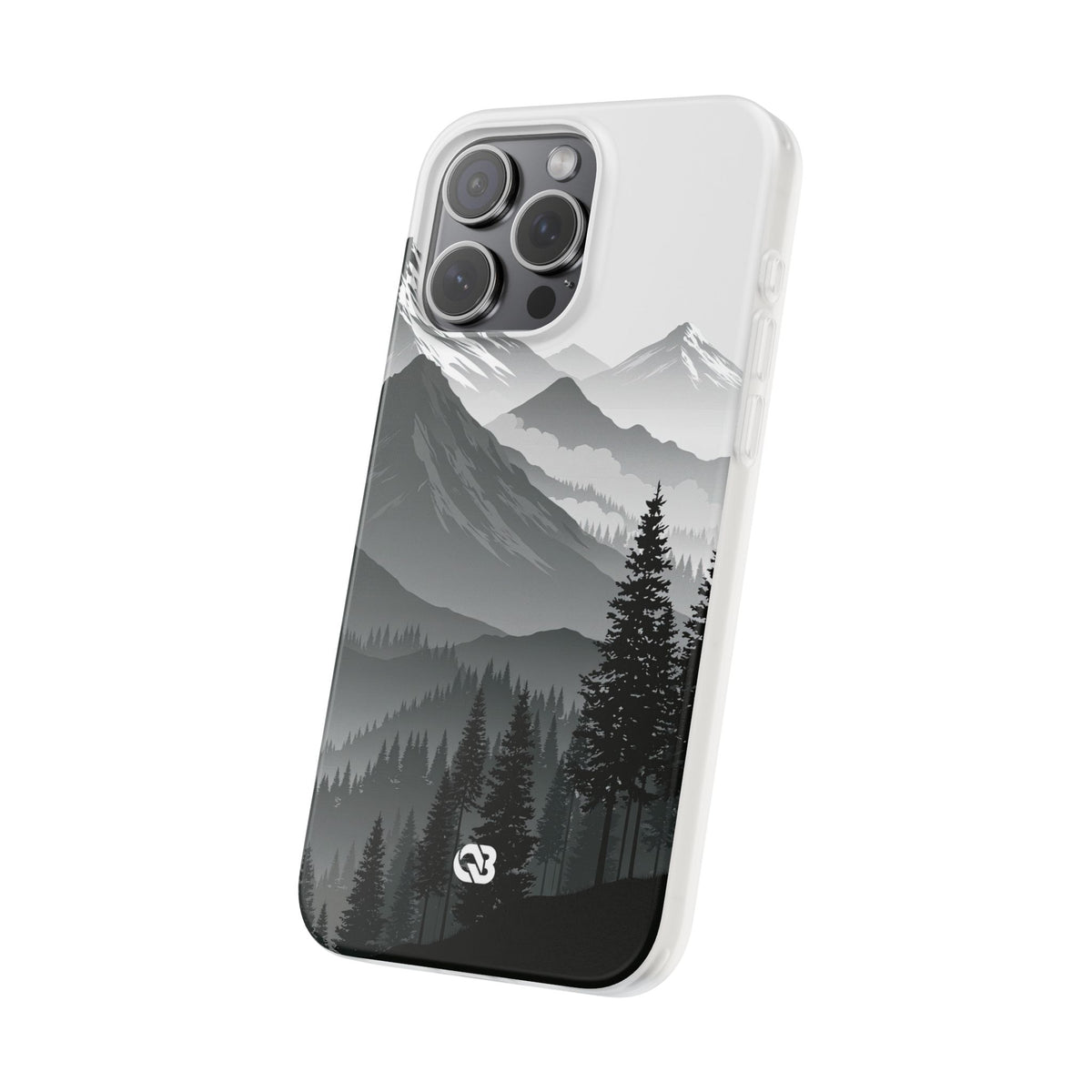 Alpine Horizon · Lite Phone Case for iPhone ·  Black
