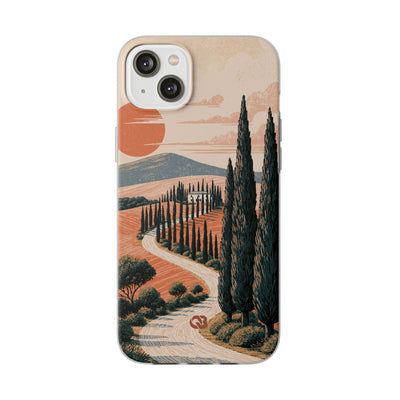 Orange Lite Phone Case for iPhone - Terracotta Ridge Trail