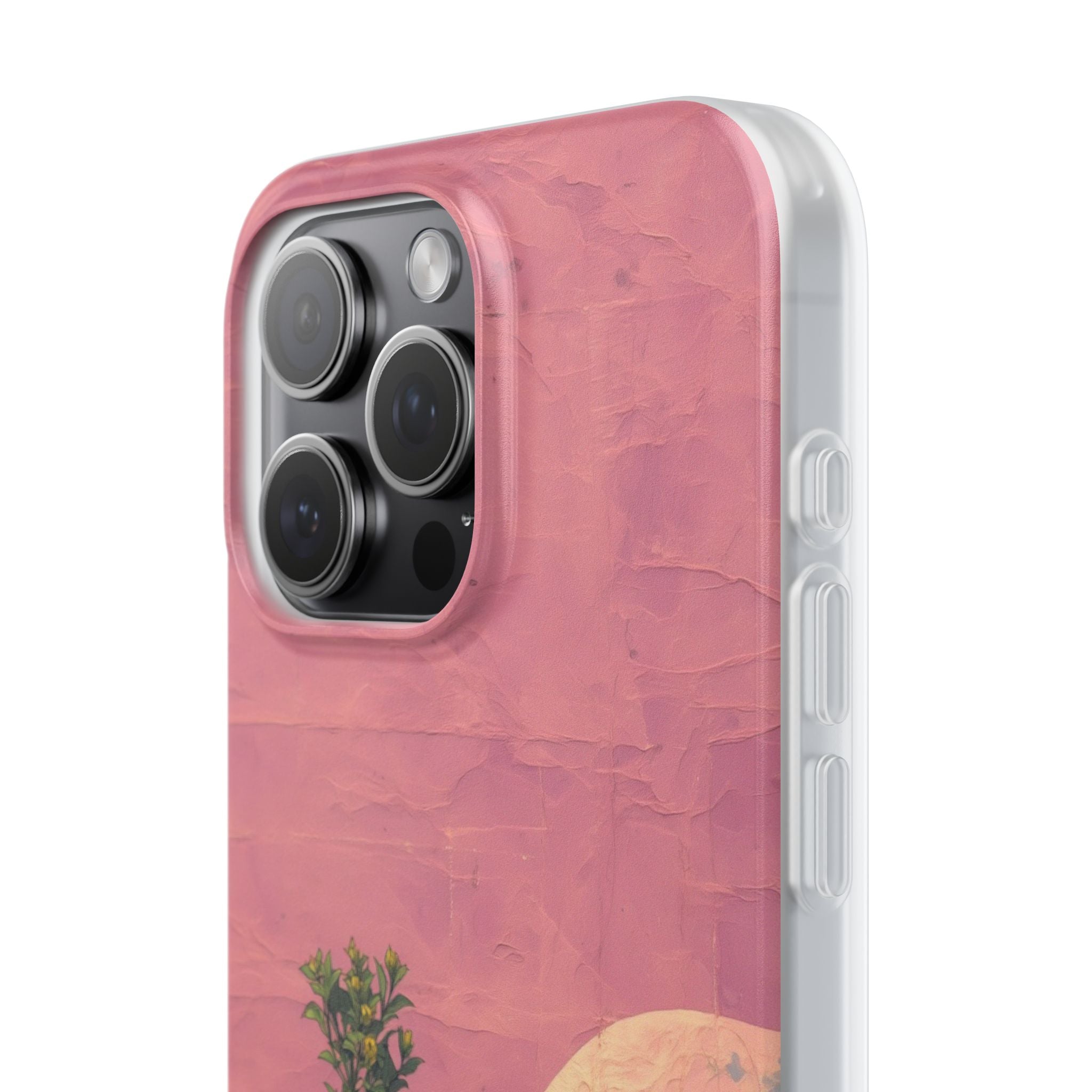 Lunar Pastel Bloom · Soft Phone Case for iPhone