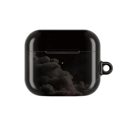 Crimson Fog Void · Hard Case for AirPods & AirPods Pro · Black
