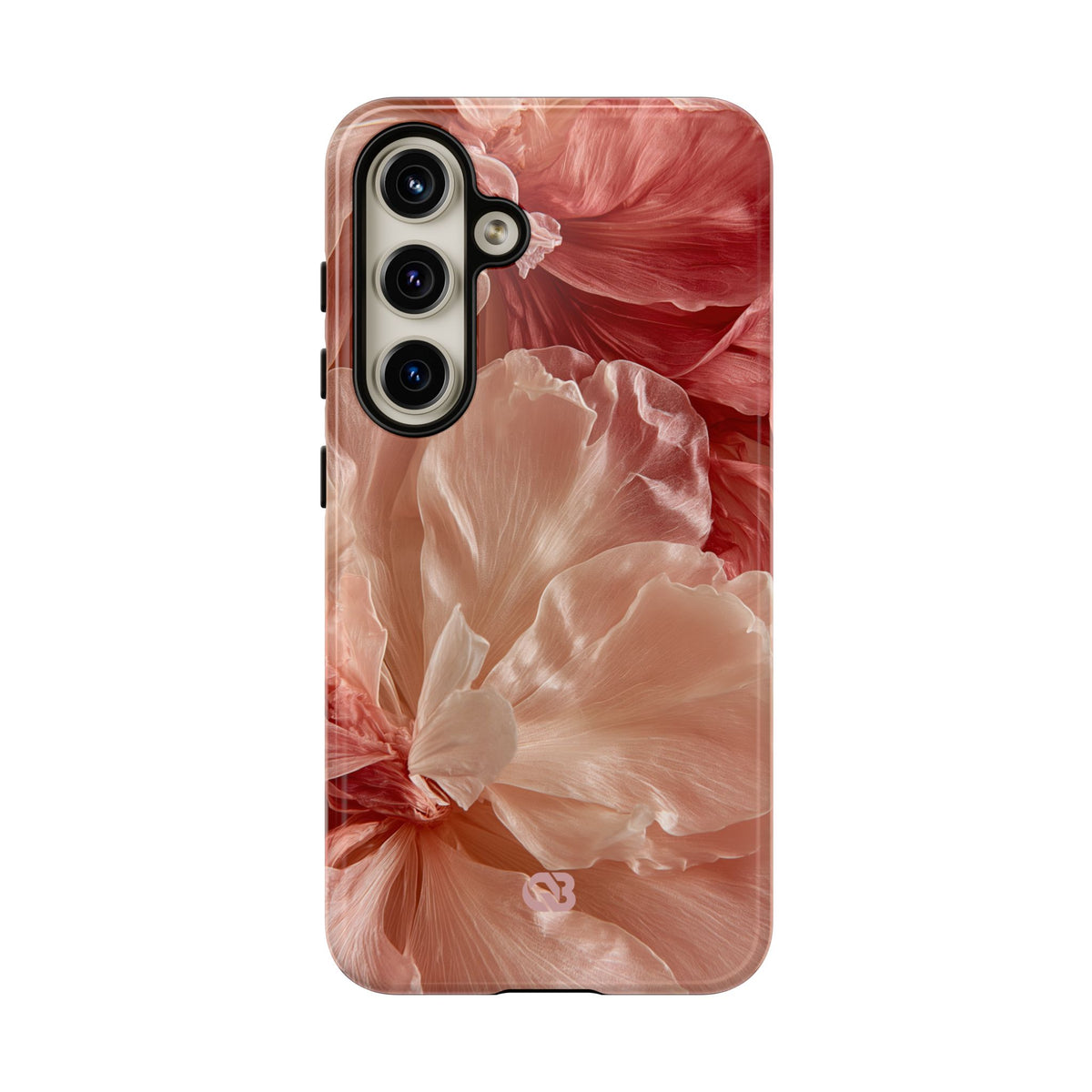 Blush Silk Bloom · Tough Phone Case for Samsung · Pink