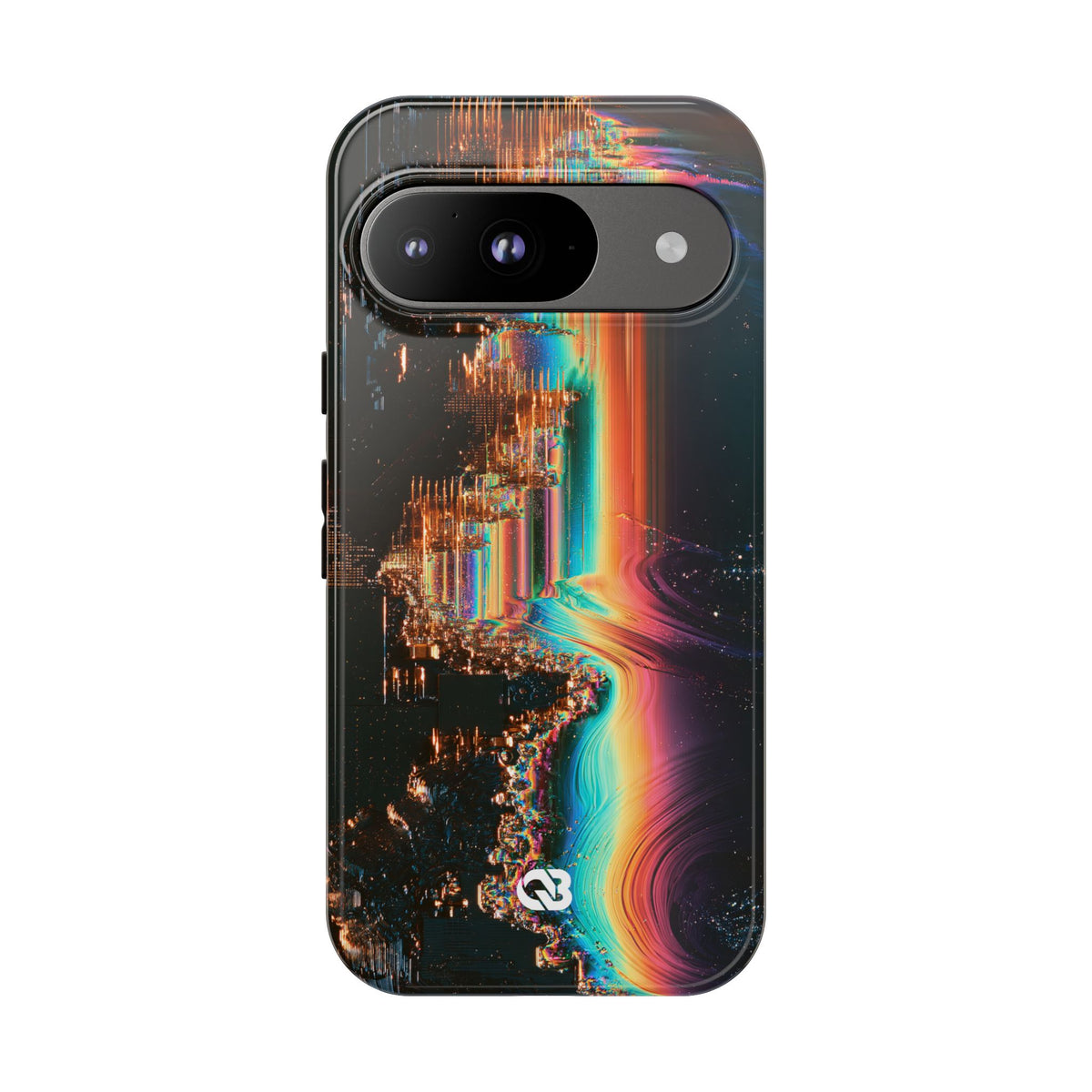 Prismatic Circuit · Tough Phone Case for Pixel ·  Black