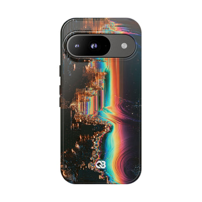 Prismatic Circuit · Tough Phone Case for Pixel ·  Black
