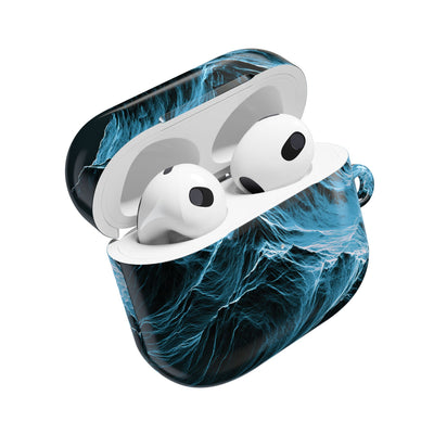 Nordic Frost Peak · Hard Case for AirPods & AirPods Pro · Blue