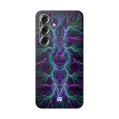 Electric Plasma Arbor · Lite Phone Case for Samsung · Purple