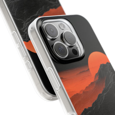 Solar Ridge Mesh · Lite Phone Case for iPhone ·  Black